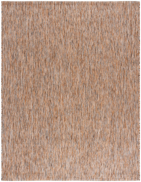 Safavieh Courtyard Cy8520 - 59322 Dark Grey/Rust Rug - Safavieh - cy8520 - 59322 - 7r