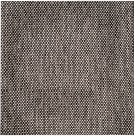 Safavieh Courtyard Cy8521 - 36621 Black / Beige Rugs - Safavieh - cy8521 - 36621 - 5sq