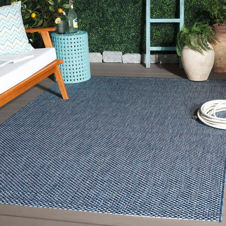 Safavieh Courtyard Cy8521-36821 Navy / Grey Rugs - cy8521-36821-2