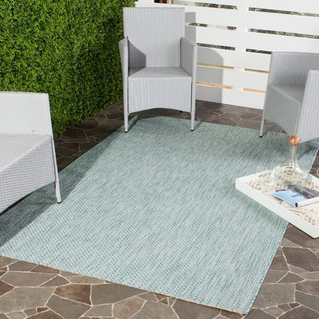 Safavieh Courtyard Cy8521 - 37121 Aqua / Grey Rugs - Safavieh - cy8521 - 37121 - 2