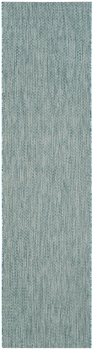 Safavieh Courtyard Cy8521 - 37121 Aqua / Grey Rugs - Safavieh - cy8521 - 37121 - 27