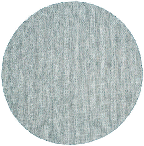 Safavieh Courtyard Cy8521 - 37121 Aqua / Grey Rugs - Safavieh - cy8521 - 37121 - 5r