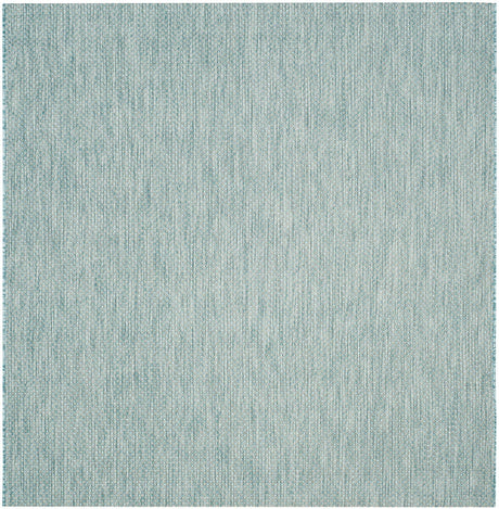 Safavieh Courtyard Cy8521 - 37121 Aqua / Grey Rugs - Safavieh - cy8521 - 37121 - 5sq