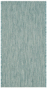 Safavieh Courtyard Cy8521 - 37121 Aqua / Grey Rugs - Safavieh - cy8521 - 37121 - 7r