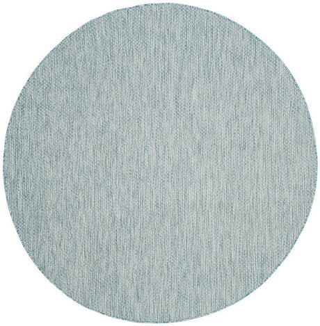 Safavieh Courtyard Cy8521 - 37121 Aqua / Grey Rugs - Safavieh - cy8521 - 37121 - 7r