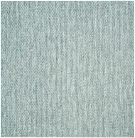 Safavieh Courtyard Cy8521 - 37121 Aqua / Grey Rugs - Safavieh - cy8521 - 37121 - 7sq