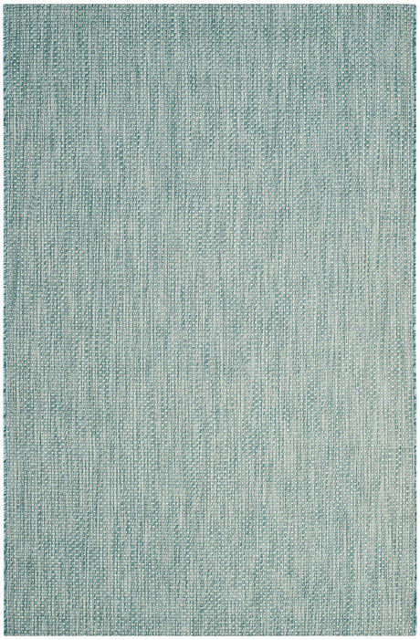 Safavieh Courtyard Cy8521 - 37121 Aqua / Grey Rugs - Safavieh - cy8521 - 37121 - 7sq