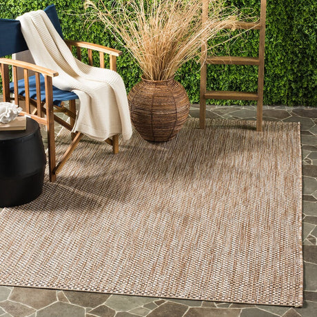 Safavieh Courtyard Cy8521 - 37312 Natural / Black Rugs - Safavieh - cy8521 - 37312 - 2