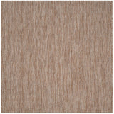 Safavieh Courtyard Cy8521 - 37312 Natural / Black Rugs - Safavieh - cy8521 - 37312 - 5sq