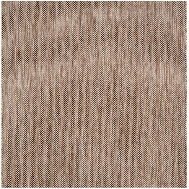 Safavieh Courtyard Cy8521 - 37312 Natural / Black Rugs - Safavieh - cy8521 - 37312 - 5sq