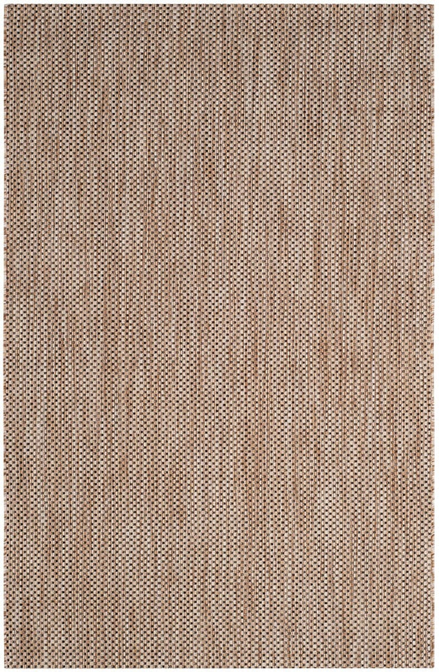 Safavieh Courtyard Cy8521 - 37312 Natural / Black Rugs - Safavieh - cy8521 - 37312 - 7sq