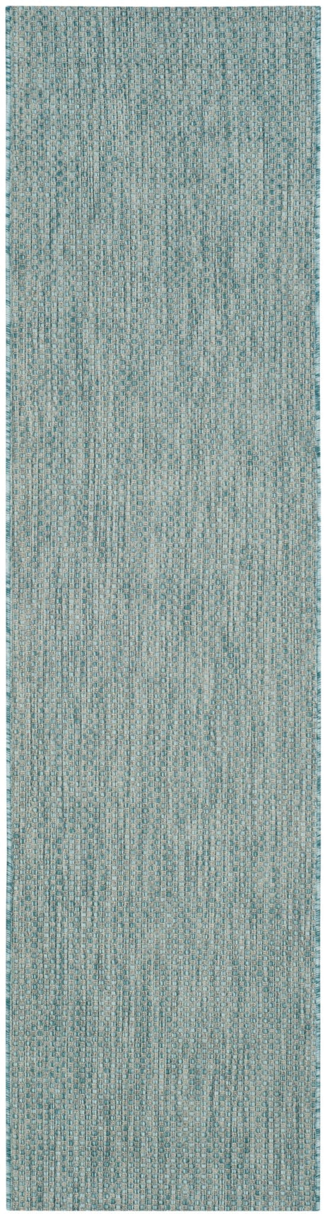 Safavieh Courtyard Cy8521 Aqua/Grey Rug - Safavieh - cy8521 - 37121 - 4r