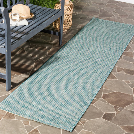 Safavieh Courtyard Cy8521 Aqua/Grey Rug - Safavieh - cy8521 - 37121 - 4r