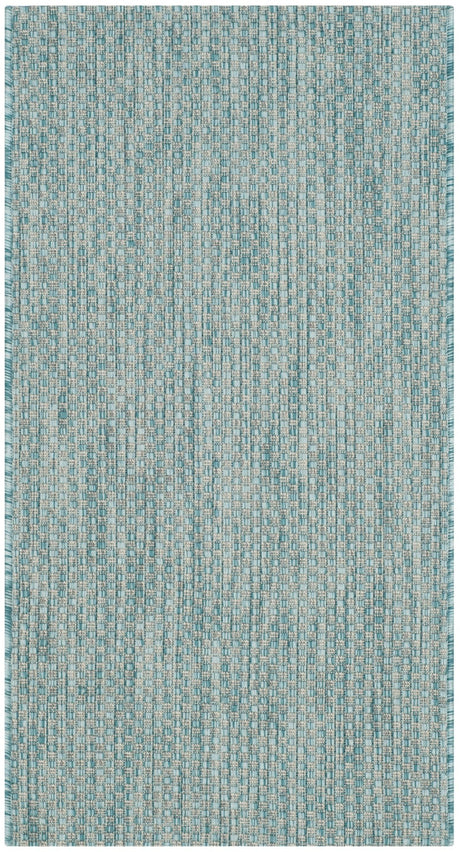 Safavieh Courtyard Cy8521 Aqua/Grey Rug - Safavieh - cy8521 - 37121 - 4r