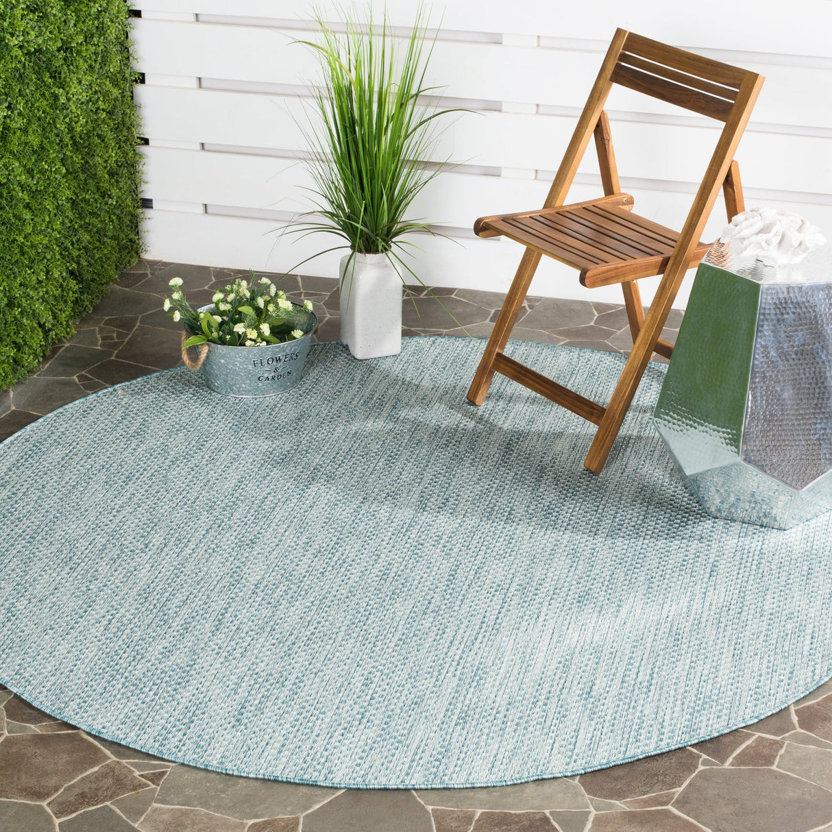 Safavieh Courtyard Cy8521 Aqua/Grey Rug - Safavieh - cy8521 - 37121 - 4r
