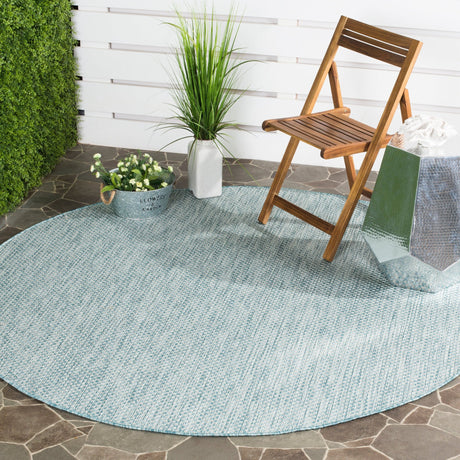 Safavieh Courtyard Cy8521 Aqua/Grey Rug - Safavieh - cy8521 - 37121 - 4r