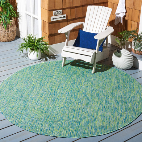 Safavieh Courtyard Cy8521 Green/Blue Rug - Safavieh - cy8521 - 55722 - 25