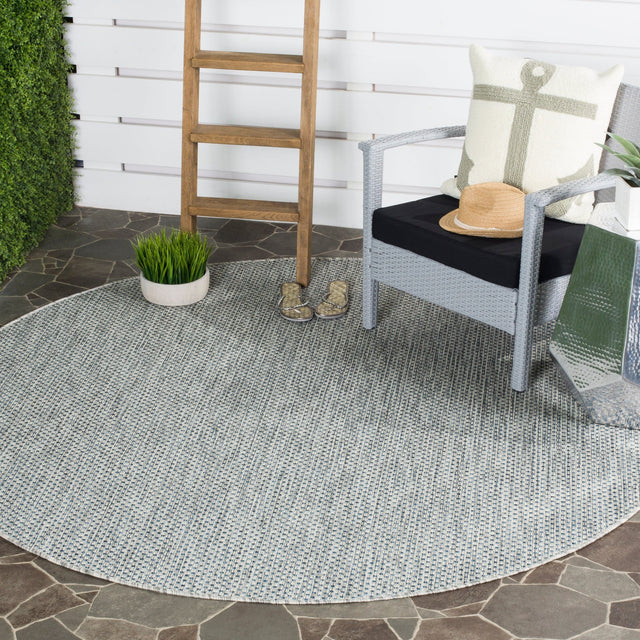 Safavieh Courtyard Cy8521 Grey/Navy Rug - Safavieh - cy8521 - 36812 - 4r