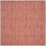 Safavieh Courtyard Cy8522 - 36522 Red / Red Rugs - Safavieh - cy8522 - 36522 - 7sq