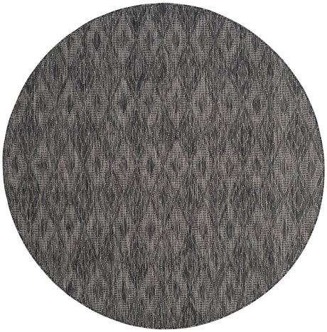 Safavieh Courtyard Cy8522 - 36622 Black / Black Rugs - Safavieh - cy8522 - 36622 - 5r