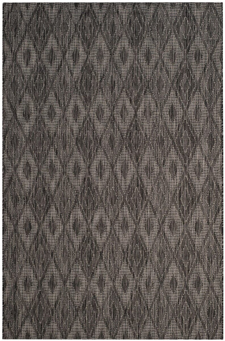 Safavieh Courtyard Cy8522 - 36622 Black / Black Rugs - Safavieh - cy8522 - 36622 - 7sq