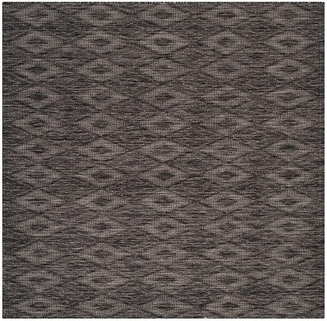 Safavieh Courtyard Cy8522 - 36622 Black / Black Rugs - Safavieh - cy8522 - 36622 - 7sq