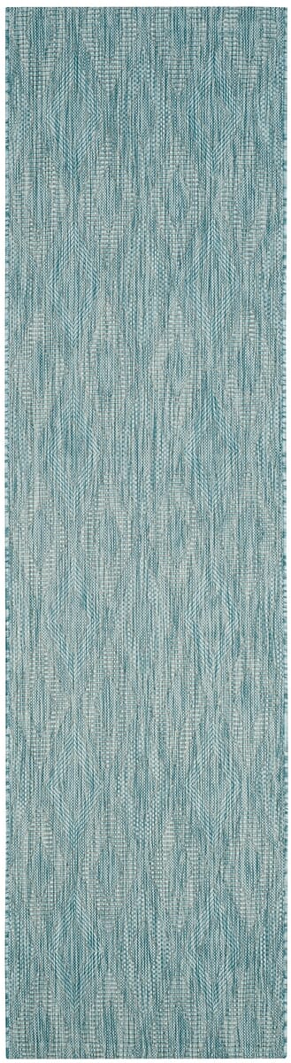 Safavieh Courtyard Cy8522 - 37122 Aqua / Aqua Rugs - Safavieh - cy8522 - 37122 - 27