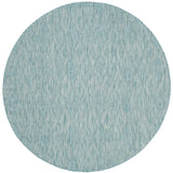 Safavieh Courtyard Cy8522 - 37122 Aqua / Aqua Rugs - Safavieh - cy8522 - 37122 - 5r