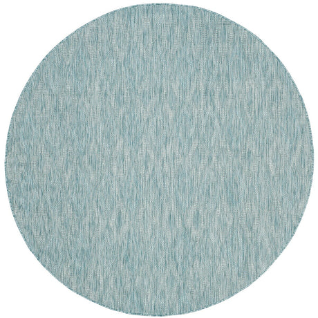 Safavieh Courtyard Cy8522 - 37122 Aqua / Aqua Rugs - Safavieh - cy8522 - 37122 - 5r