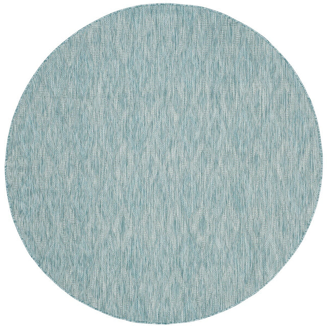 Safavieh Courtyard Cy8522 - 37122 Aqua / Aqua Rugs - Safavieh - cy8522 - 37122 - 5r