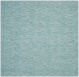 Safavieh Courtyard Cy8522 - 37122 Aqua / Aqua Rugs - Safavieh - cy8522 - 37122 - 5sq