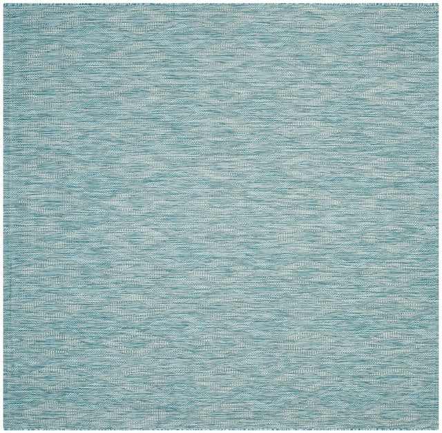 Safavieh Courtyard Cy8522 - 37122 Aqua / Aqua Rugs - Safavieh - cy8522 - 37122 - 5sq