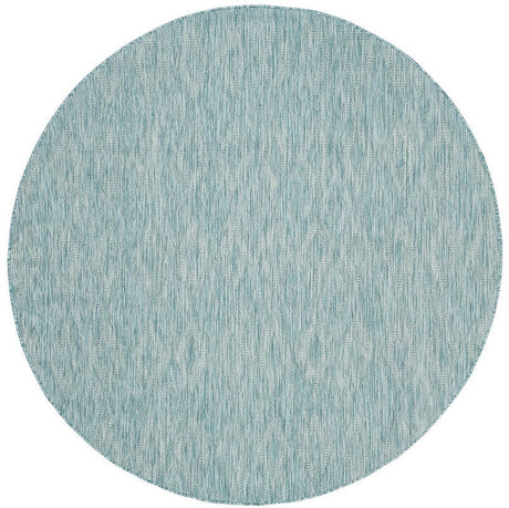 Safavieh Courtyard Cy8522 - 37122 Aqua / Aqua Rugs - Safavieh - cy8522 - 37122 - 7r