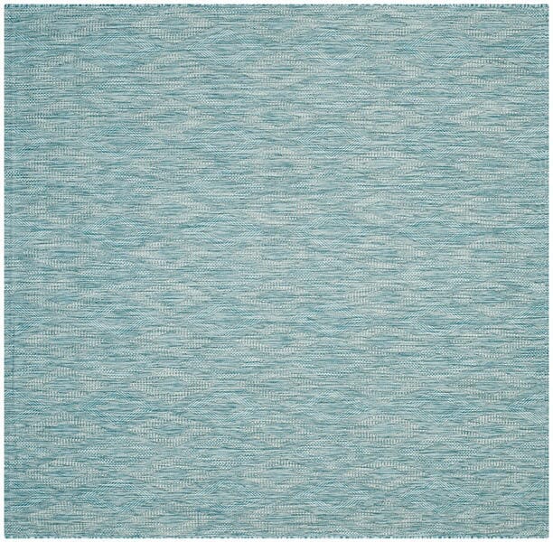 Safavieh Courtyard Cy8522 - 37122 Aqua / Aqua Rugs - Safavieh - cy8522 - 37122 - 7sq