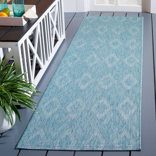 Safavieh Courtyard Cy8522 Aqua/Aqua Rug - Safavieh - cy8522 - 37122 - 216