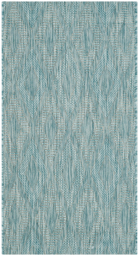 Safavieh Courtyard Cy8522 Aqua/Aqua Rug - Safavieh - cy8522 - 37122 - 216