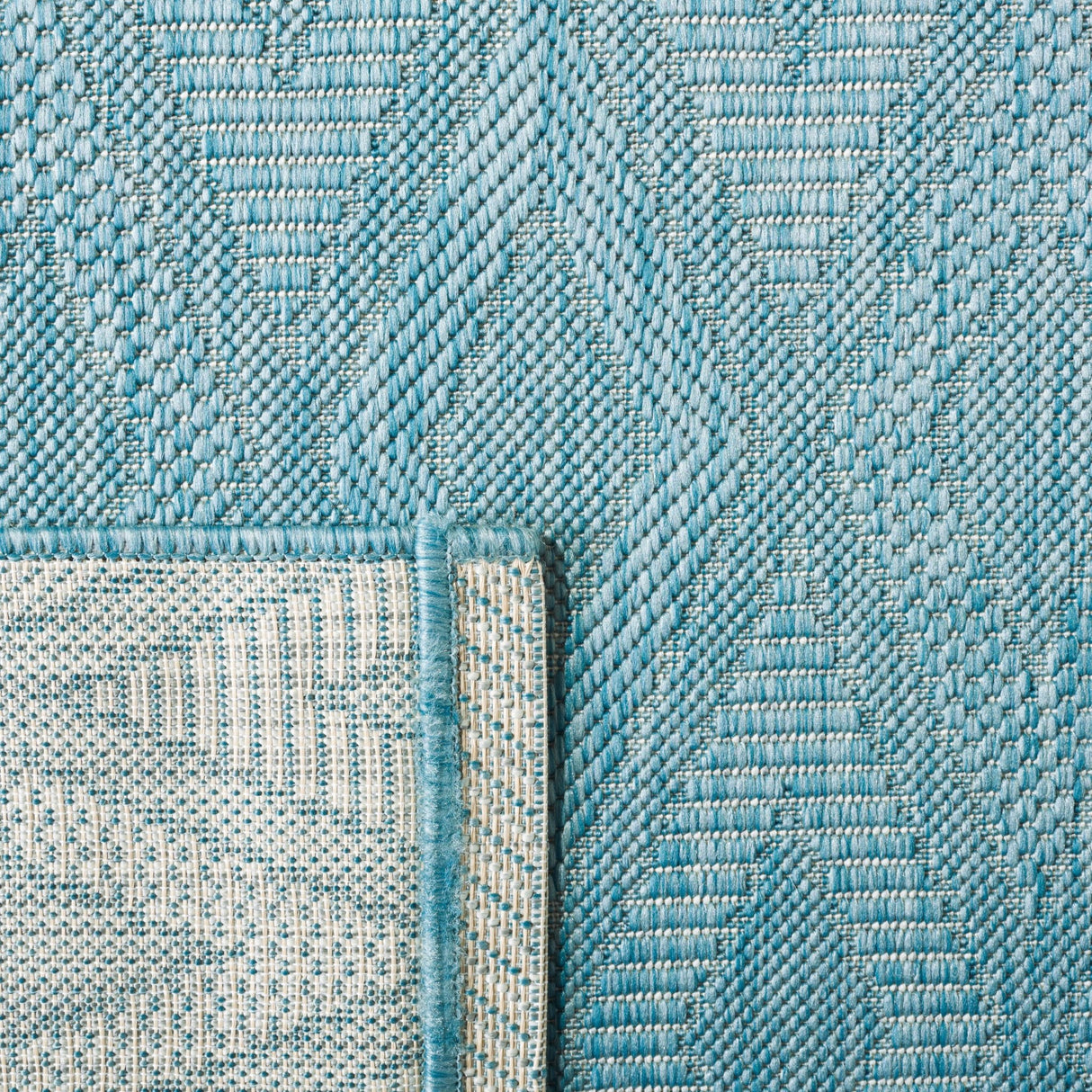 Safavieh Courtyard Cy8522 Aqua/Aqua Rug - Safavieh - cy8522 - 37122 - 216