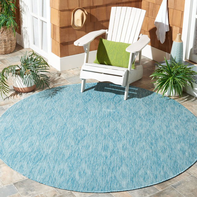 Safavieh Courtyard Cy8522 Aqua/Aqua Rug - Safavieh - cy8522 - 37122 - 216