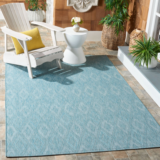 Safavieh Courtyard Cy8522 Aqua/Aqua Rug - Safavieh - cy8522 - 37122 - 216