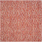 Safavieh Courtyard Cy8522 Red/Red Rug - Safavieh - cy8522 - 36522 - 4sq