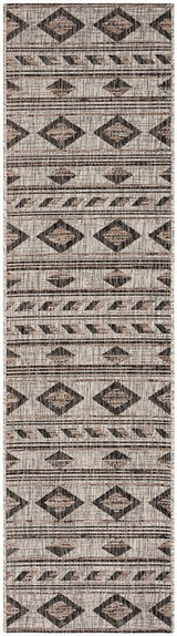 Safavieh Courtyard Cy8529 - 37612 Grey / Black Rugs - Safavieh - cy8529 - 37612 - 28