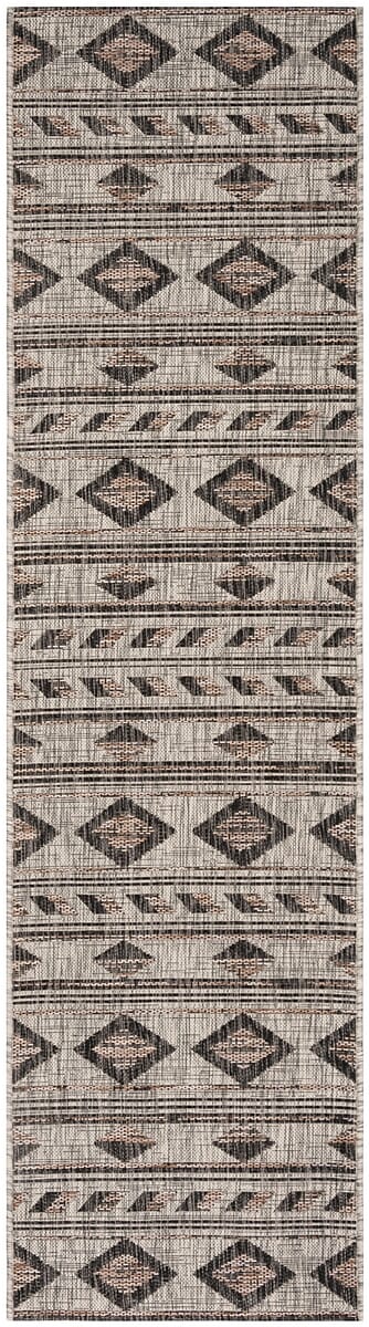 Safavieh Courtyard Cy8529 - 37612 Grey / Black Rugs - Safavieh - cy8529 - 37612 - 3