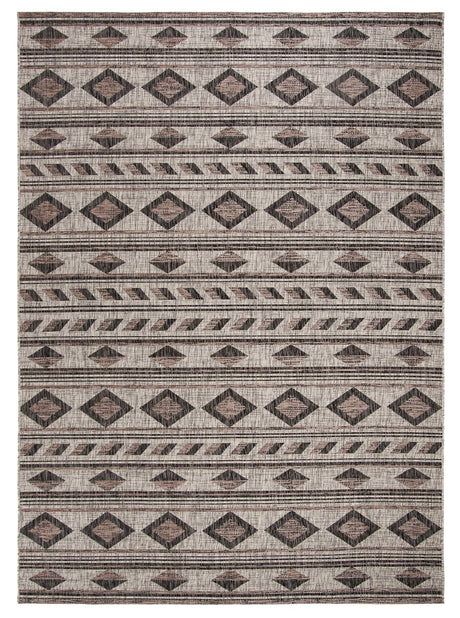 Safavieh Courtyard Cy8529 - 37612 Grey / Black Rugs - Safavieh - cy8529 - 37612 - 7r