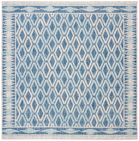 Safavieh Courtyard Cy8531 - 36821 Navy / Grey Rugs - Safavieh - cy8531 - 36821 - 7sq