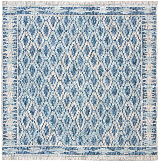 Safavieh Courtyard Cy8531 - 36821 Navy / Grey Rugs - Safavieh - cy8531 - 36821 - 7sq