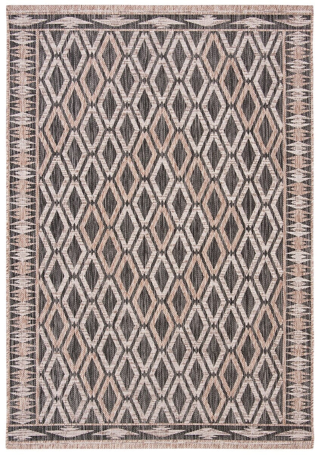 Safavieh Courtyard Cy8531 - 37321 Black / Natural Rugs - Safavieh - cy8531 - 37321 - 4