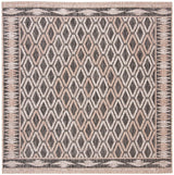 Safavieh Courtyard Cy8531 - 37321 Black / Natural Rugs - Safavieh - cy8531 - 37321 - 7sq