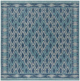 Safavieh Courtyard Cy8531 - 39421 Navy / Aqua Rugs - Safavieh - cy8531 - 39421 - 5sq