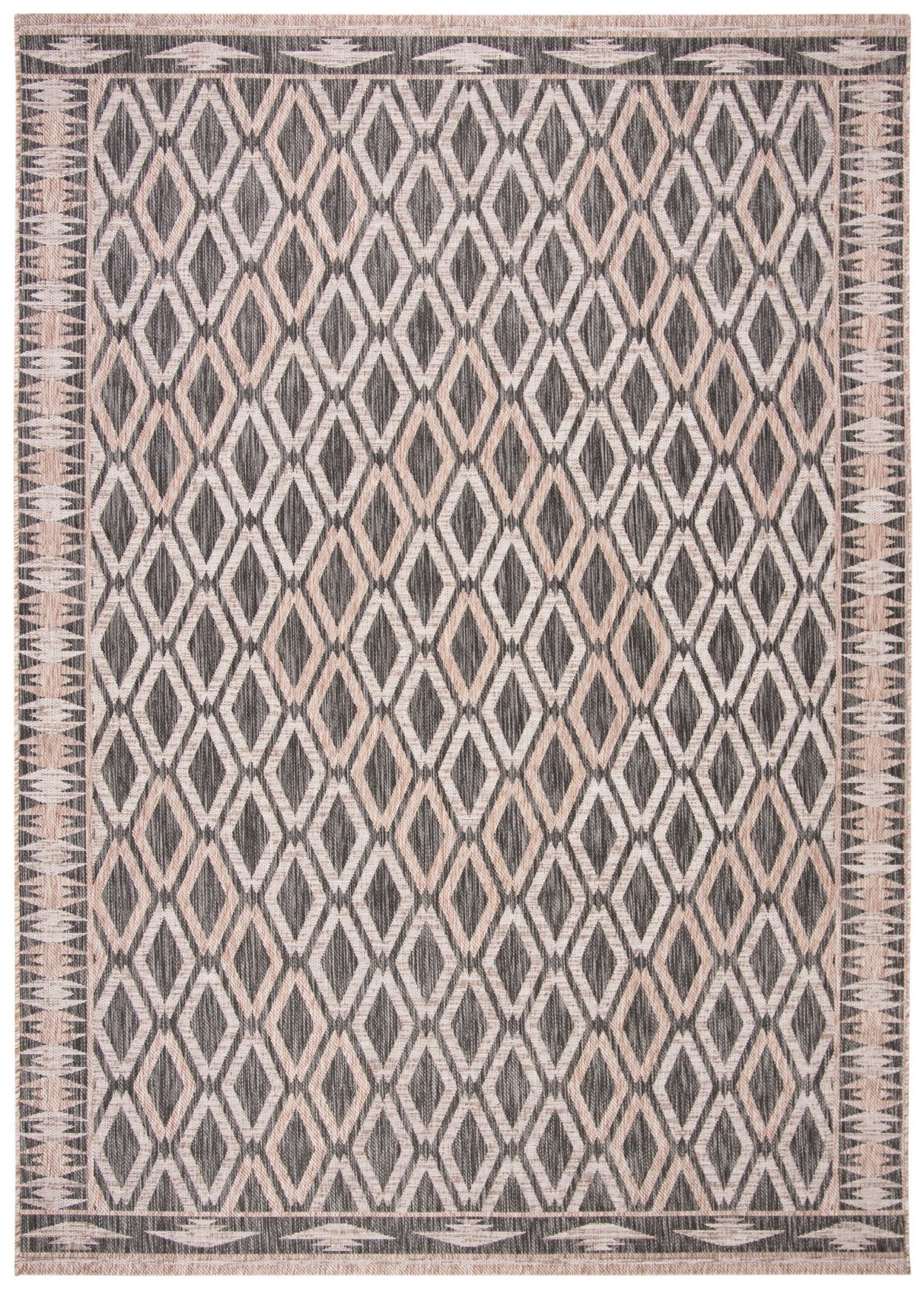 Safavieh Courtyard Cy8531 Black/Natural Rug - Safavieh - cy8531 - 37321 - 2