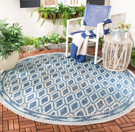 Safavieh Courtyard Cy8531 Navy/Grey Rug - Safavieh - cy8531 - 36821 - 4r